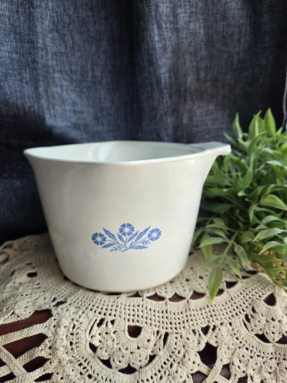 Cornflower Blue Corningware Measuring Bowl